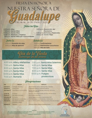 Fiesta en Honor a Nuestra Señora de Guadalupe