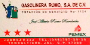 Gasolinera Romo