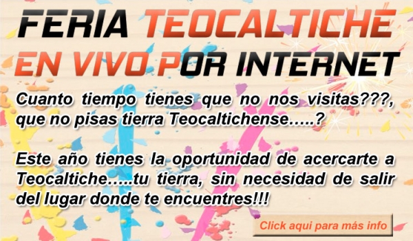 La Feria Teocaltiche 2014 En Vivo por Internet